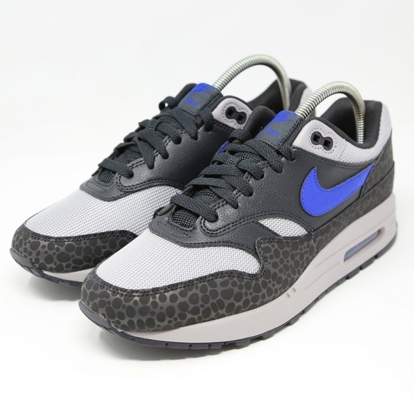 Nike Air Max 1 SE Reflective 3M Safari Blue Black - Picture 3 of 7
